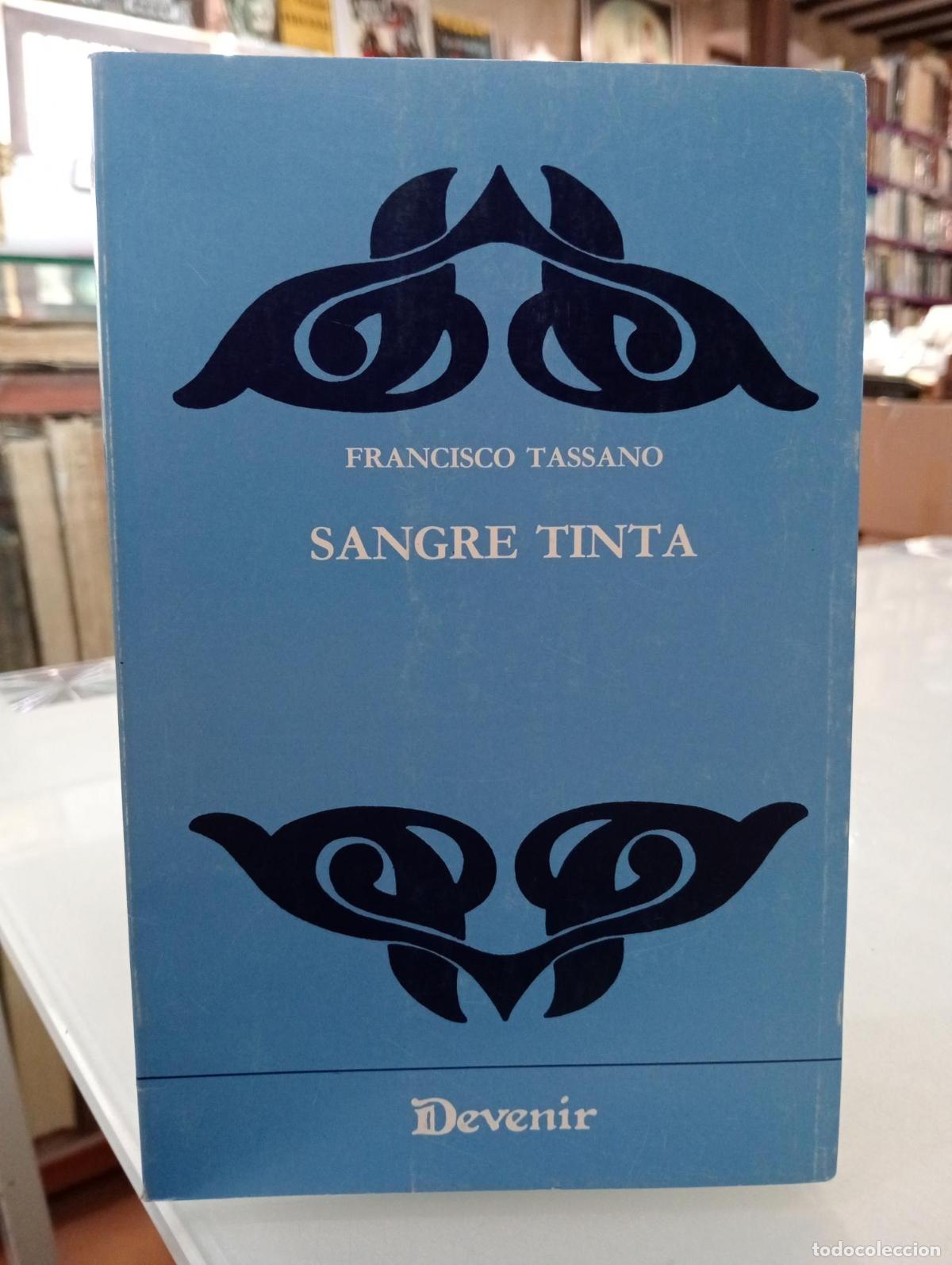 Libros de segunda mano: Sangre tinta - Francisco Tassano