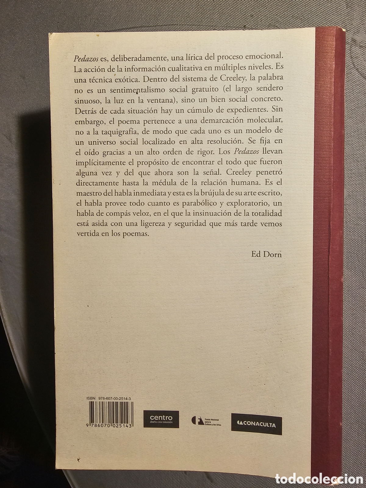 Libros de segunda mano: ROBERT CREELEY Pedazos - Foto 2
