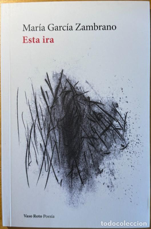 Livres d'occasion: Esta ira - Mar&iacute;a Garc&iacute;a Zambrano - Vaso Roto Ediciones - Poes&iacute;a, 187