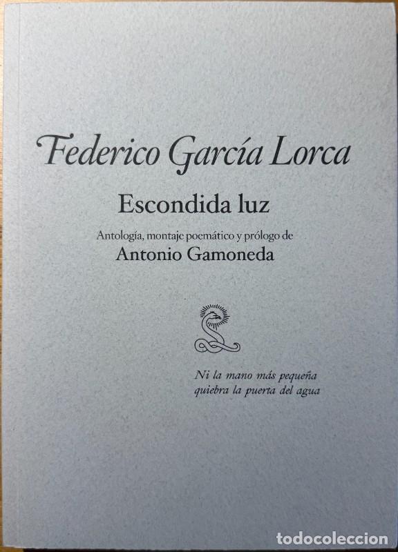 Second hand books: Escondida luz - Federico Garc&iacute;a Lorca - Sibila - Antolog&iacute;as, 23