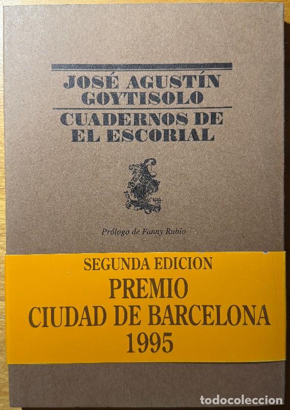 Libros de segunda mano: Cuadernos de El Escorial - Jos&eacute; Agust&iacute;n Goytisolo - Lumen - Poes&iacute;a, 88