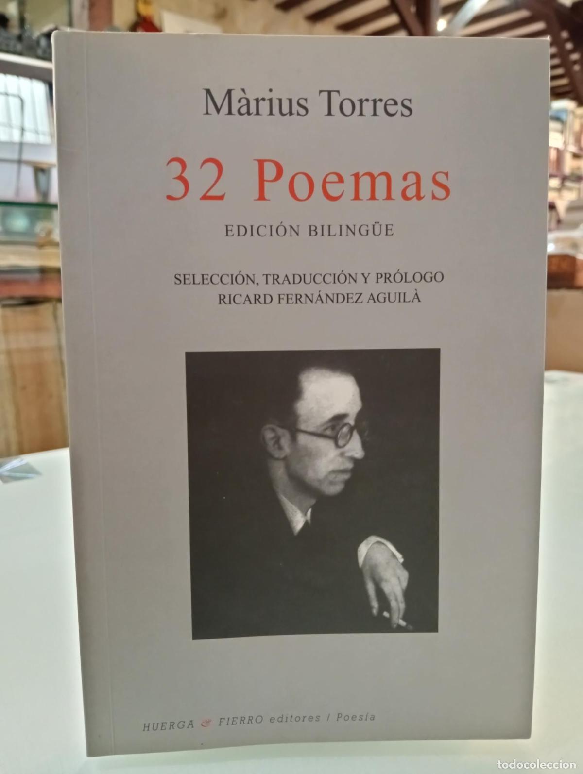 Libros de segunda mano: 32 poemas - M&agrave;rius Torres