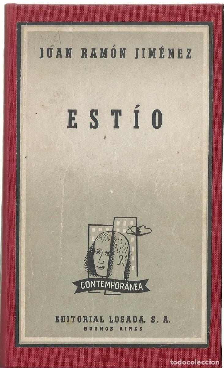 Libros de segunda mano: Juan Ram&oacute;n JIM&Eacute;NEZ : Est&iacute;o. (Ed. Losada, Argentina, 1959)