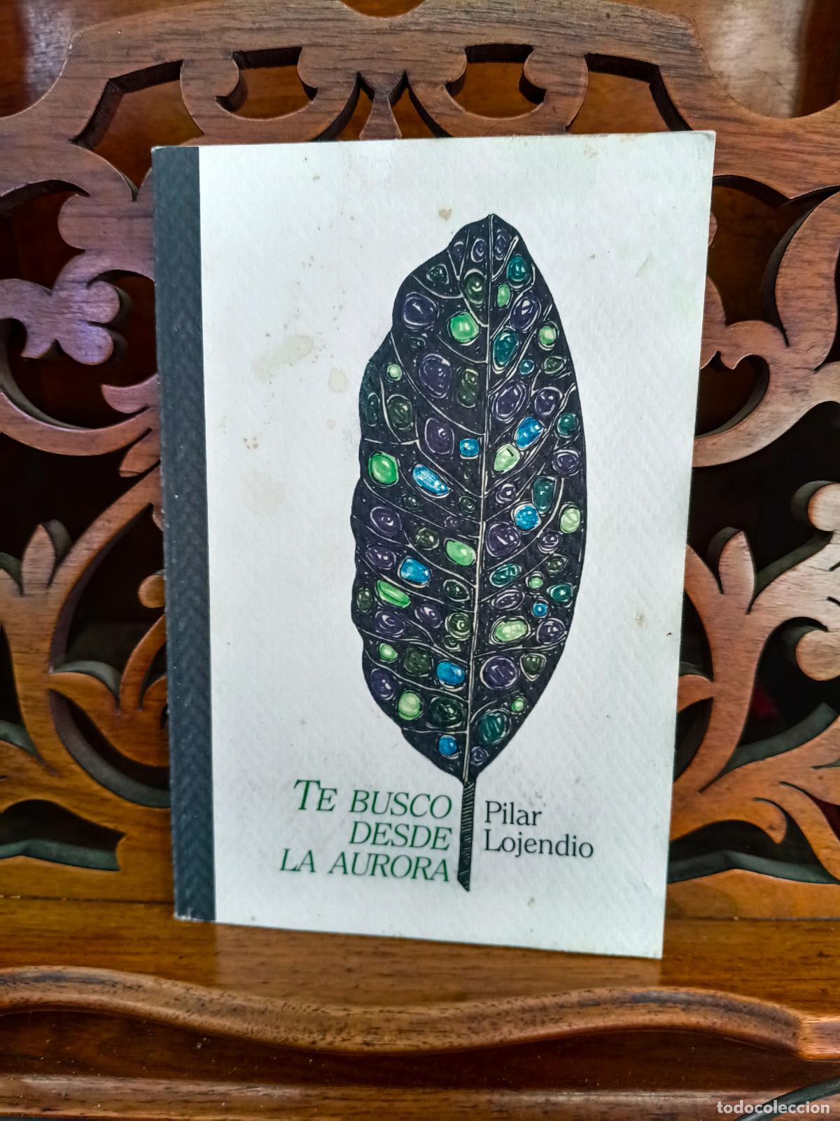 Libros de segunda mano: TE BUSCO DESDE LA AURORA, PILAR LOJENDIO. POESIA. CANARIAS 2004