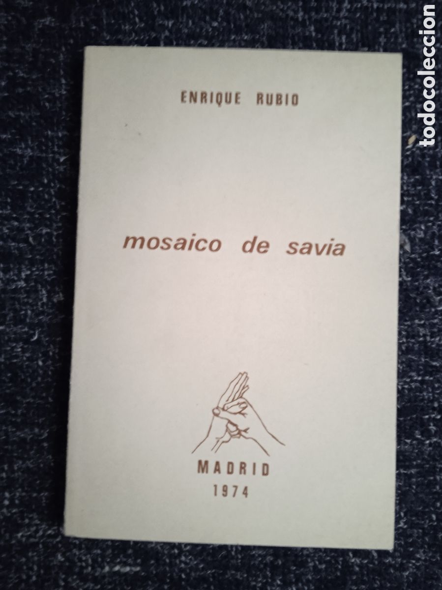 Libros de segunda mano: Mosaico de savia / Enrique.Rubio