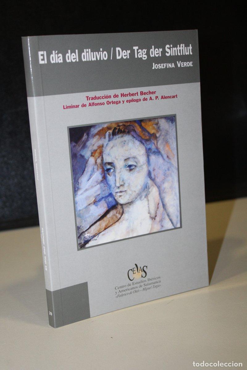 Libri di seconda mano: El d&iacute;a del diluvio / Der Tag der Sintflut. (Antolog&iacute;a hispano-alemana) - Verde, Josefina.