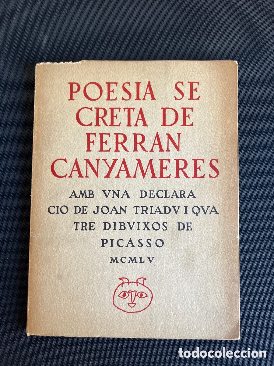 Libros de segunda mano: Poesia secreta de Ferran canyameres