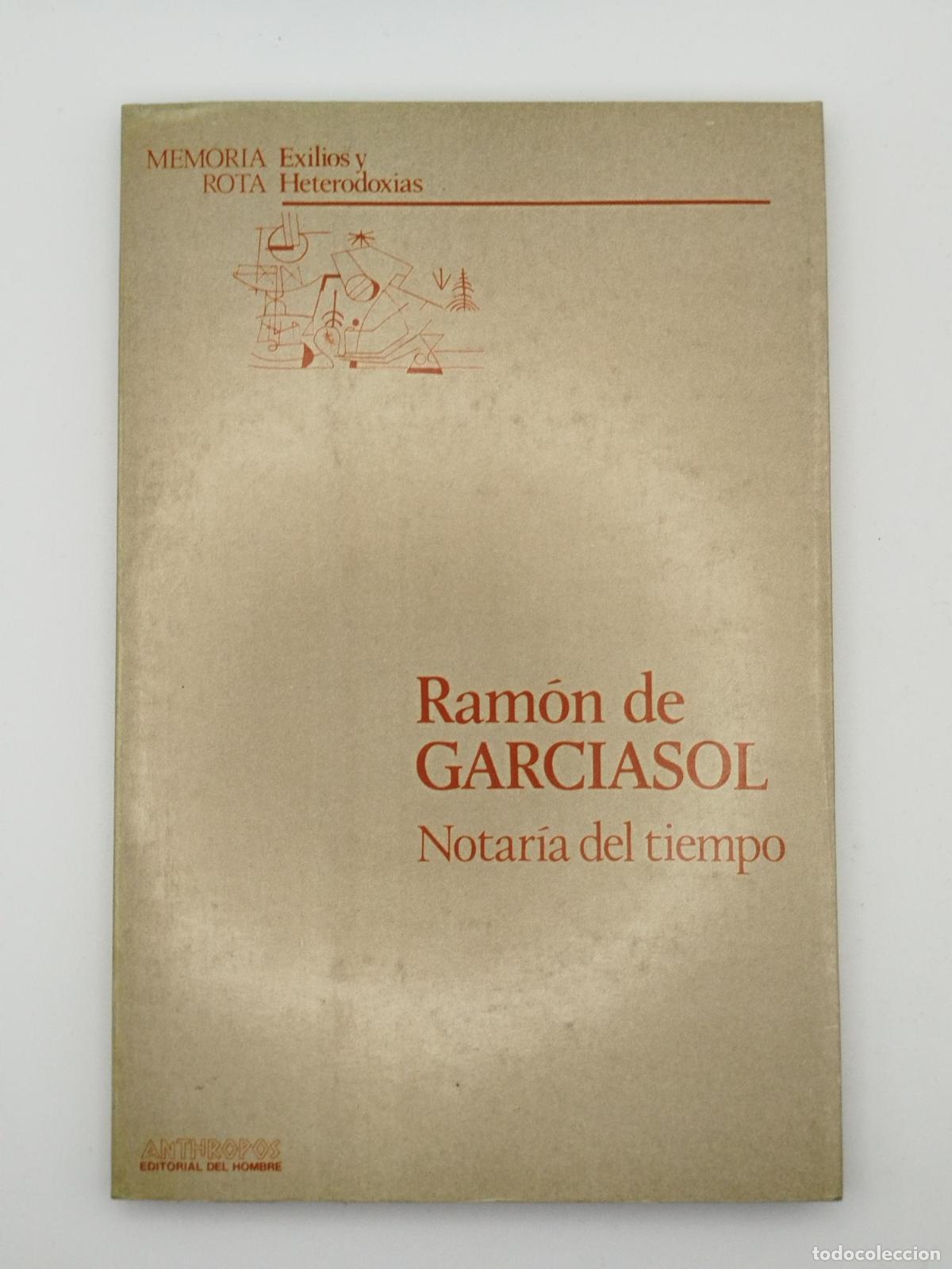Libros de segunda mano: Notar&iacute;a del tiempo - RAMON DE GARCIASOL