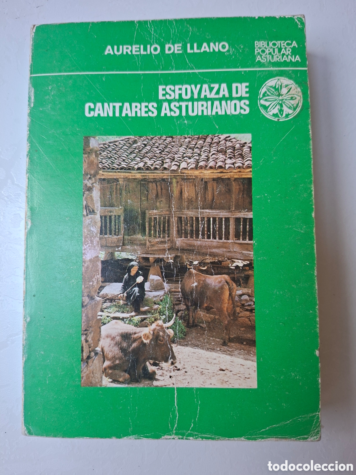 Libros de segunda mano: Esfoyaza de Cantares Asturianos / Aurelio de Llano / Bilioteca Popular Asturiana en Oviedo 1977