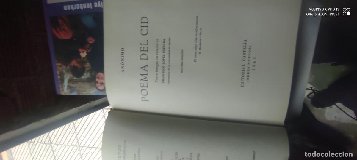 Libros de segunda mano: Poema del Cid........