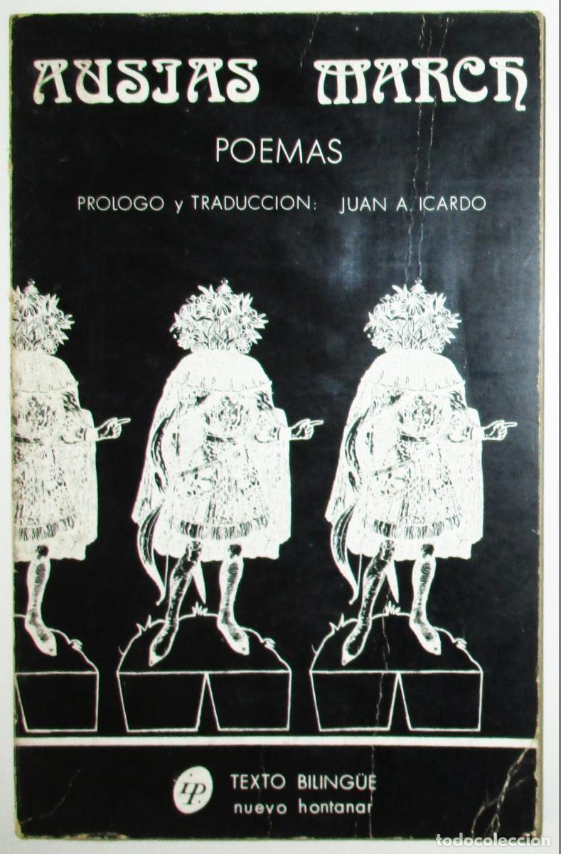 Second hand books: AUS&Iacute;AS MARCH. POEMAS. INVENTARIOS PROVISIONALES, 1973. PRIMERA EDICI&Oacute;N. BILING&Uuml;E.