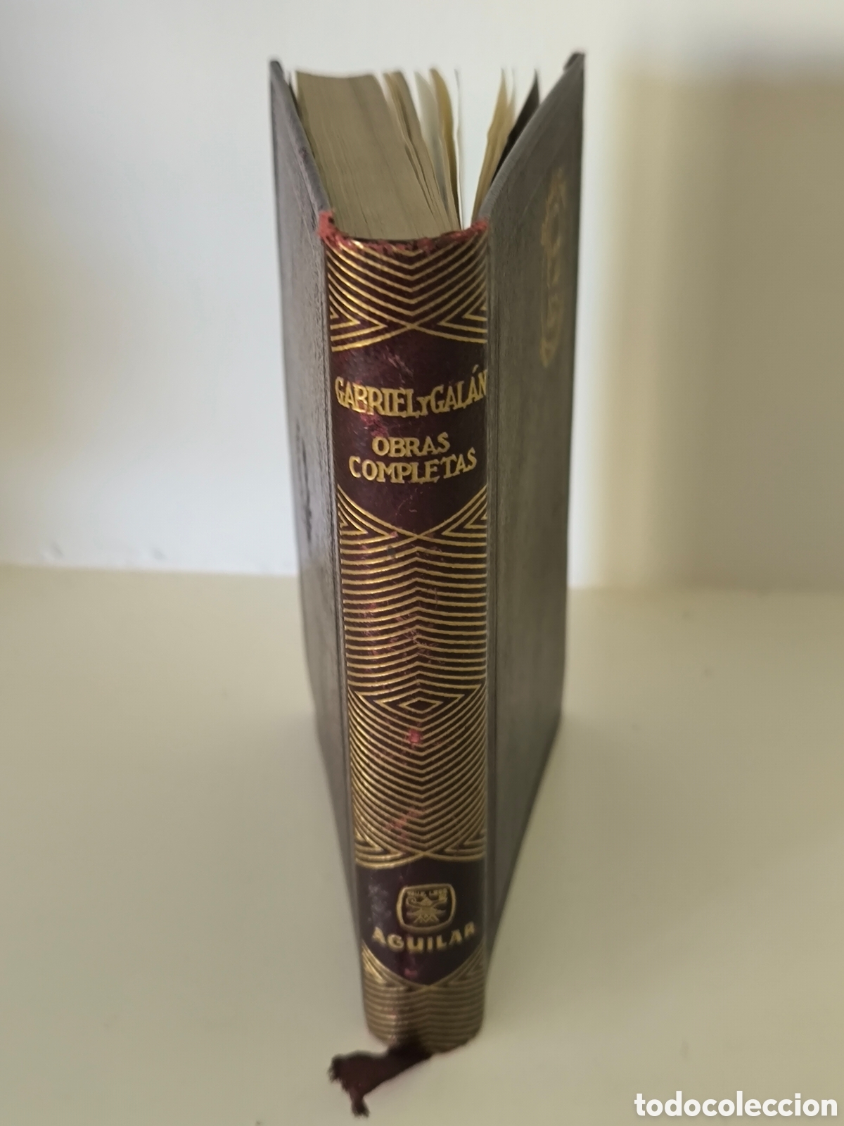Libros de segunda mano: Obras completas Gabriel y Gal&aacute;n Joya Aguilar 1961
