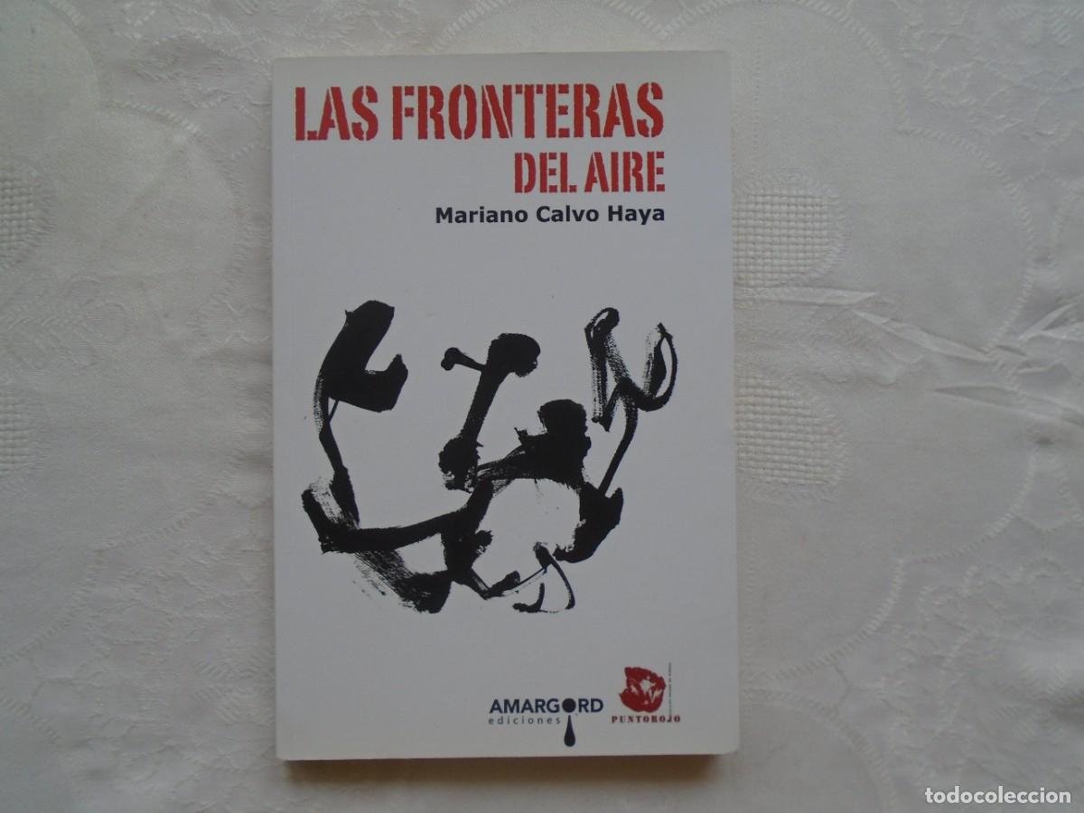Libros de segunda mano: MARIANO CALVO HAYA. LAS FRONTERAS DEL AIRE. 2015. PRIMERA EDICI&Oacute;N. PR&Oacute;LOGO DE JULIO LLAMAZARES.