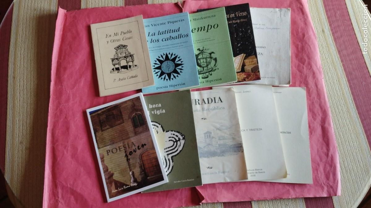 Libros de segunda mano: POESIA.-LIBROS.-LOTE DE 10 LIBROS DE POESIA.