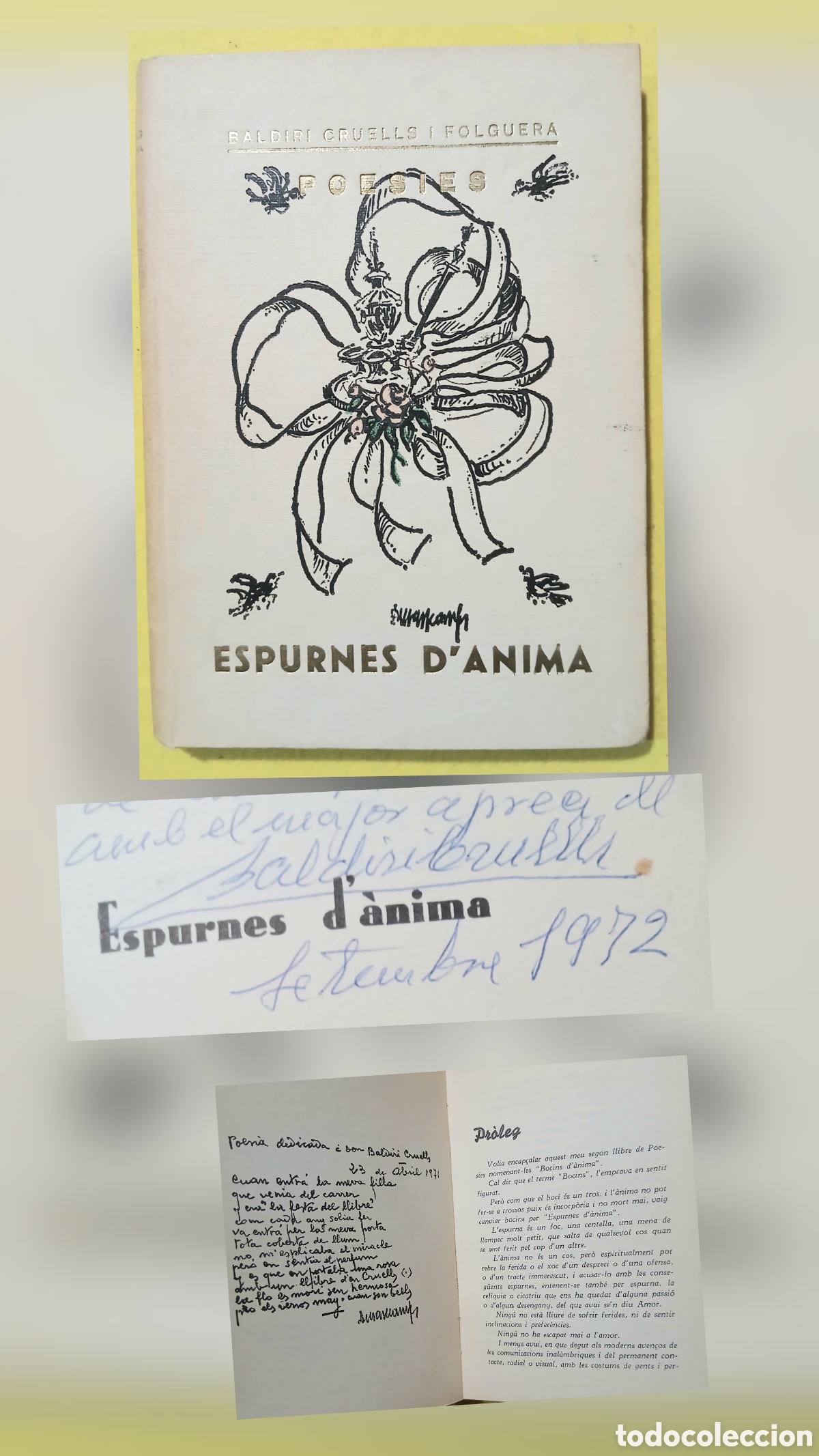 Libros de segunda mano: Espurnes d'anima poesies