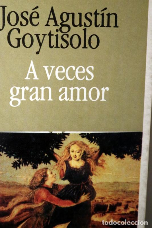 Gebrauchte B&uuml;cher: GOYTISOLO, Jos&eacute; Agust&iacute;n - A VECES GRAN AMOR - Barcelona 1981 - 1&ordf; edici&oacute;n