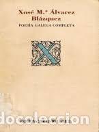 Libros de segunda mano: Alvarez Bl&aacute;zquez. Poes&iacute;a Galega Completa - Xose Maria Alvarez Blazquez - Edici&oacute;ns Xerais de Galicia