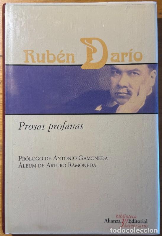 Libros de segunda mano: Prosas profanas - Rub&eacute;n Dar&iacute;o - Alianza Editorial - Biblioteca 30 Aniversario