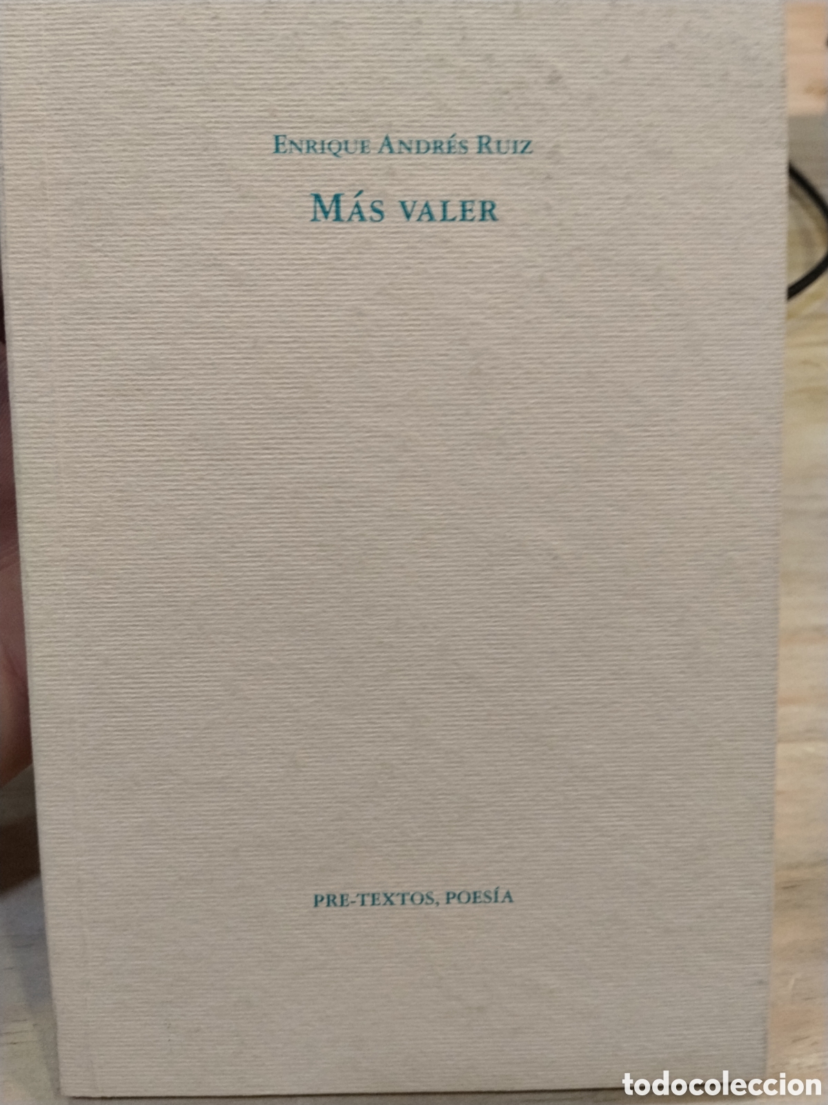 Libros de segunda mano: Enrique Andr&eacute;s Ruiz. M&aacute;s Valer