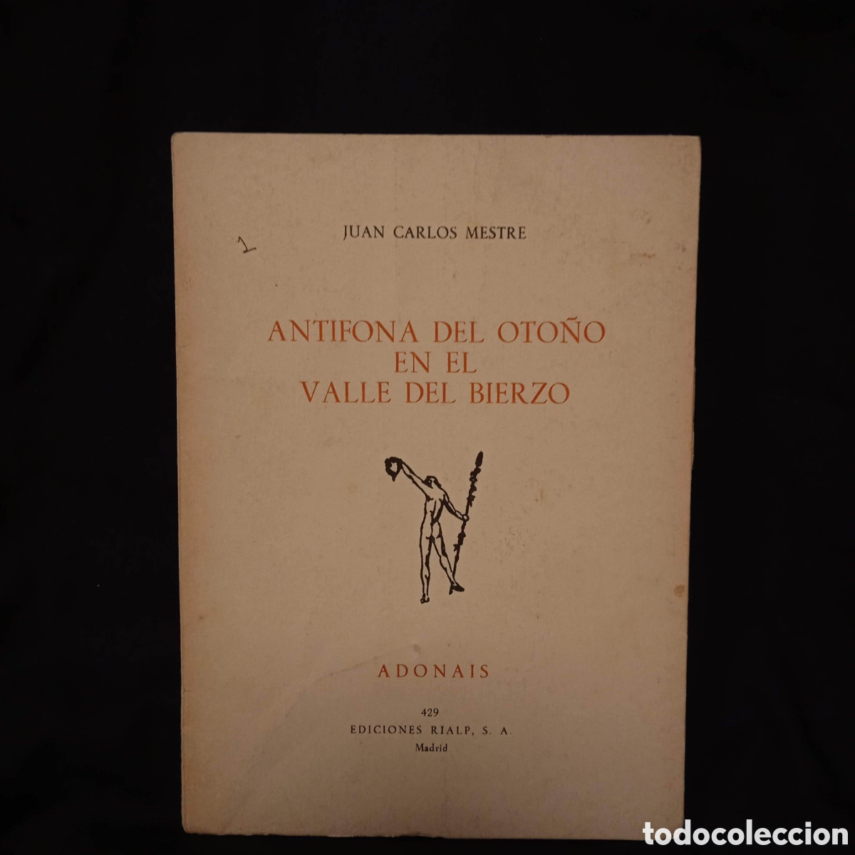Libros de segunda mano: ANTIFONA DEL OTO&Ntilde;O EN EL VALLE DEL BIERZO - JUAN CARLOS MAESTRE - RIALP 1986