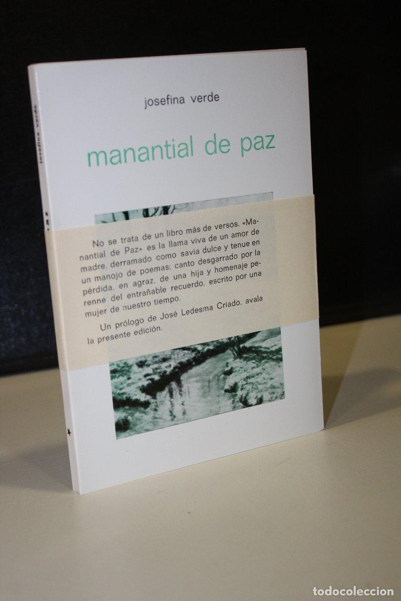 Gebrauchte B&uuml;cher: Manantial de paz - Verde, Josefina.