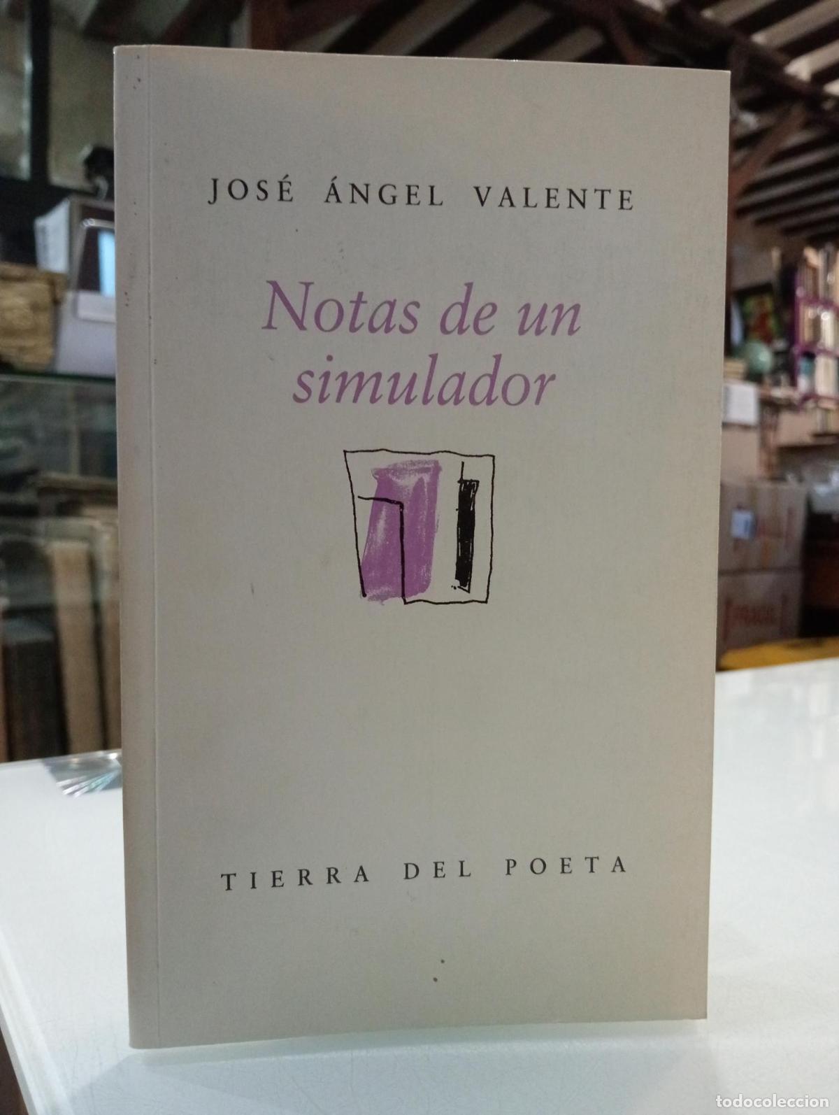 Libros de segunda mano: Notas de un simulador - Valente Jos&eacute; &Aacute;ngel