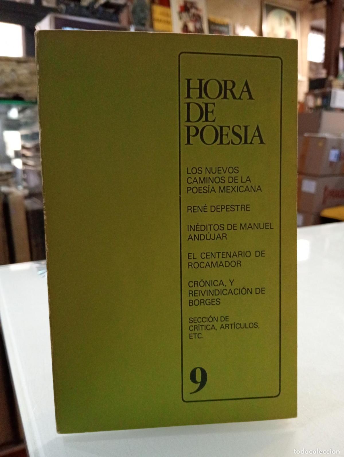Libros de segunda mano: Hora de Poes&iacute;a. N&ordm;9 - Lentini, Javier.