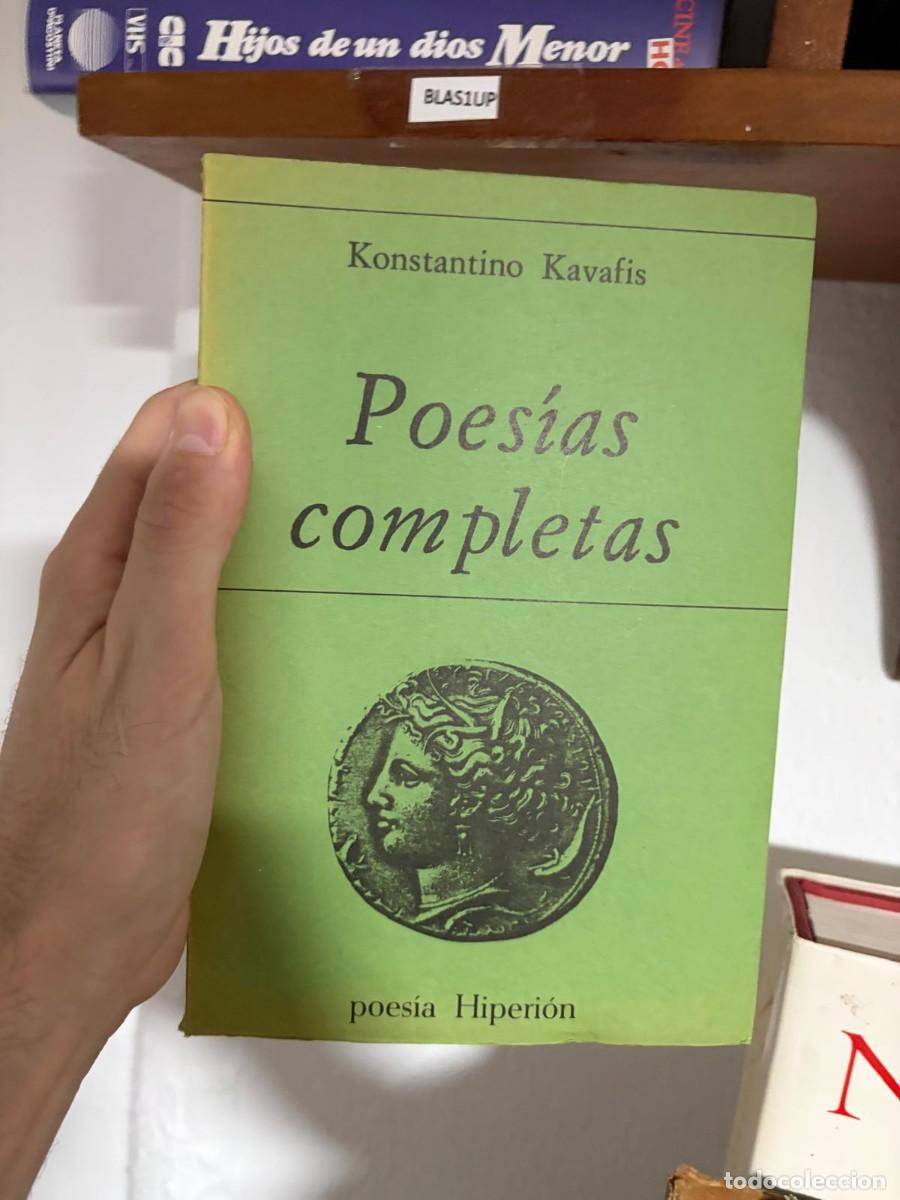 Libros de segunda mano: BLAS1UP &mdash; Poes&iacute;as completas &mdash; Konstantino Kavafis &mdash; Poes&iacute;a Hiperi&oacute;n