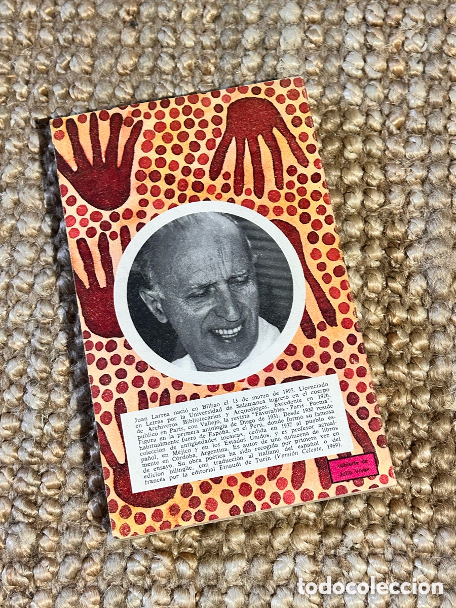 Libros de segunda mano: Versi&oacute;n celeste - Juan Larrea - Seix Barral (1970) - Foto 5