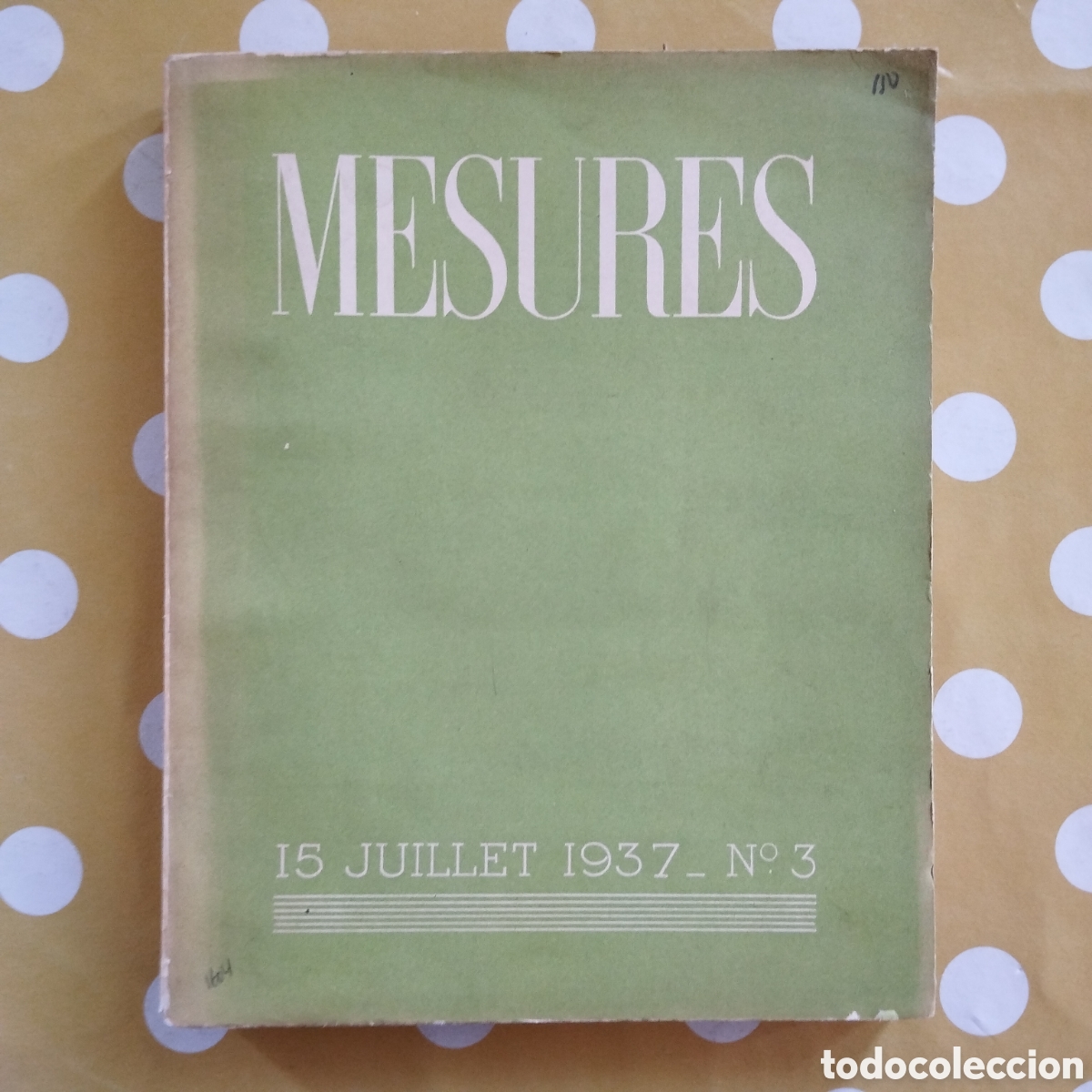 Libros de segunda mano: JOSEP CARNER PRIMERA VERSI&Oacute; NABI MESURES 15 JUILLET 1937 CANTIQUE JONAS BALEINE 878/1200