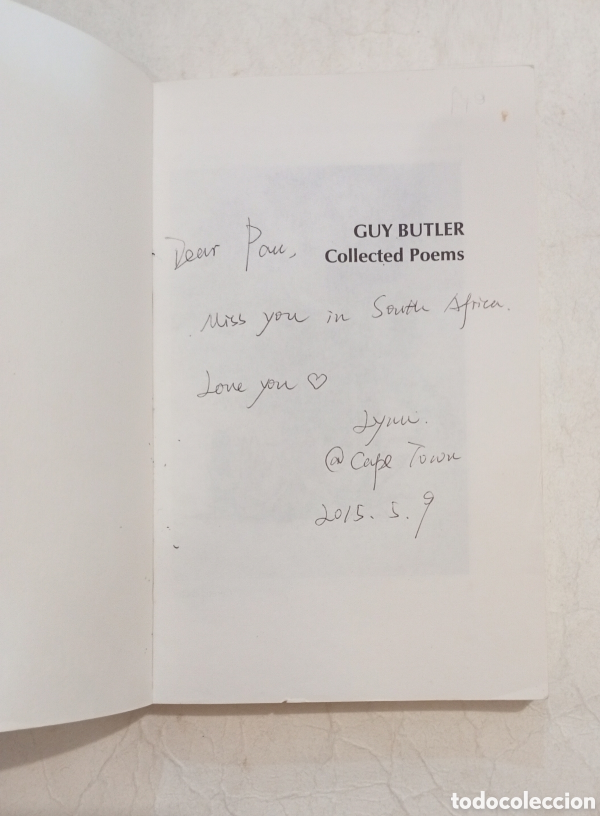 Libros de segunda mano: Guy Butler collected poems - Foto 2