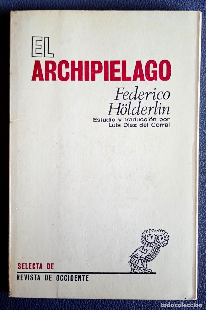 Libros de segunda mano: Federico H&ouml;lderlin . El archipi&eacute;lago