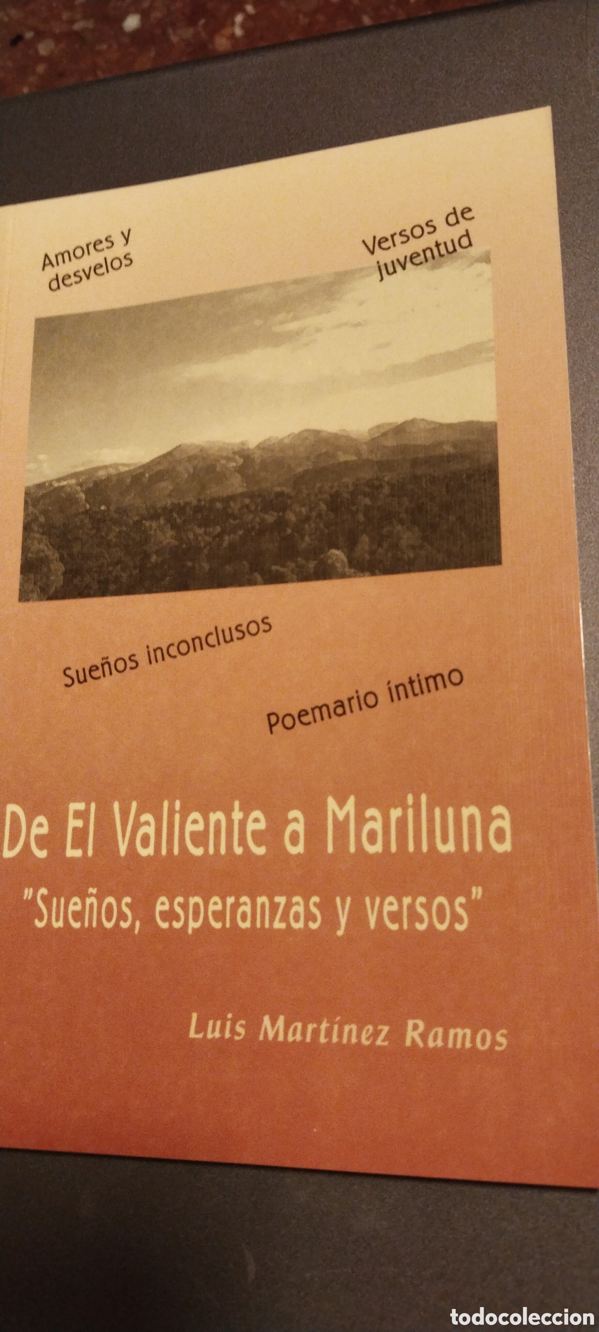 Libros de segunda mano: DE EL VALIENTE A MARILUNA.SUE&Ntilde;OS,ESPERANZAS Y VERSOS, LUIS MARTINEZ RAMOS ,2001,63PP POESIA ,REQUENA