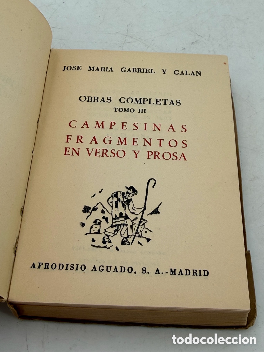 Libros de segunda mano: Libro Gabriel y Gal&aacute;n - Foto 3