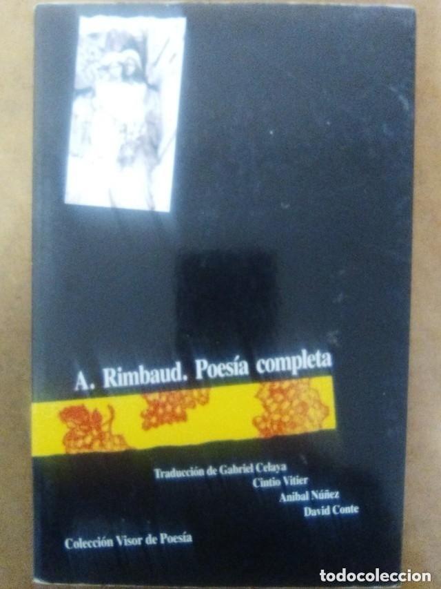 Libros de segunda mano: POESIA COMPLETA ( A. RIMBAUD) COLECCION VISOR DE POESIA - BUEN ESTADO - OFI15B