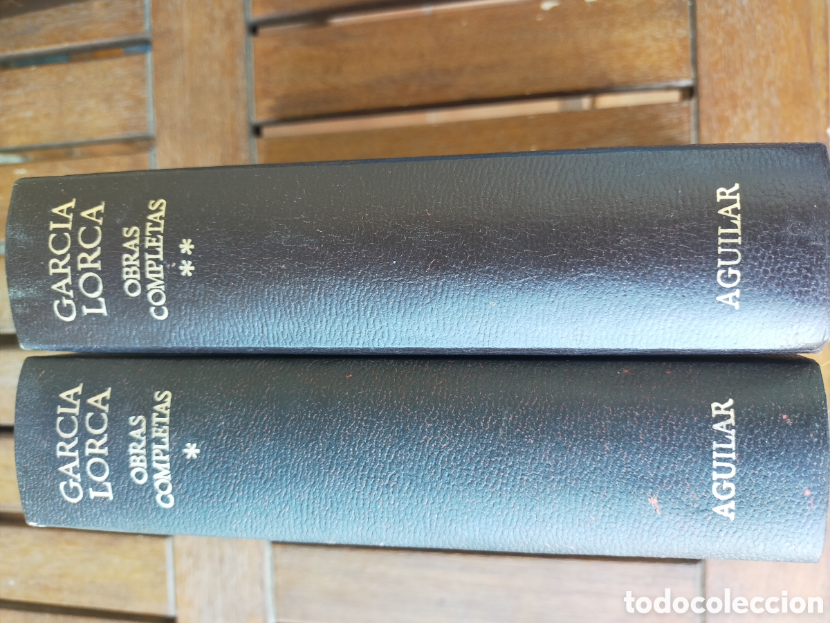 Libros de segunda mano: Garc&iacute;a Lorca, Obras completas, Editorial Aguilar, 2 vol&uacute;menes