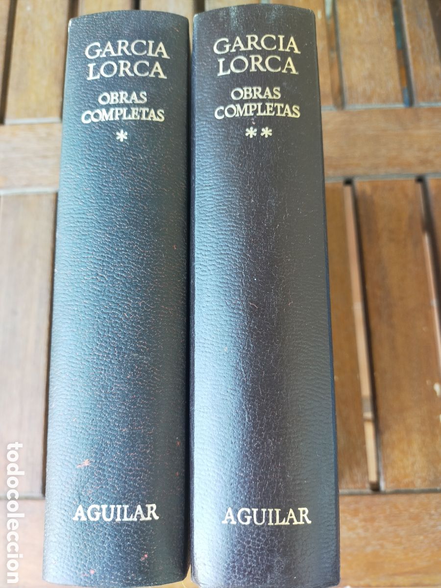 Libros de segunda mano: Garc&iacute;a Lorca, Obras completas, Editorial Aguilar, 2 vol&uacute;menes