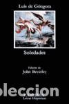 Libros de segunda mano: Soledades. - G&oacute;ngora, Luis De.