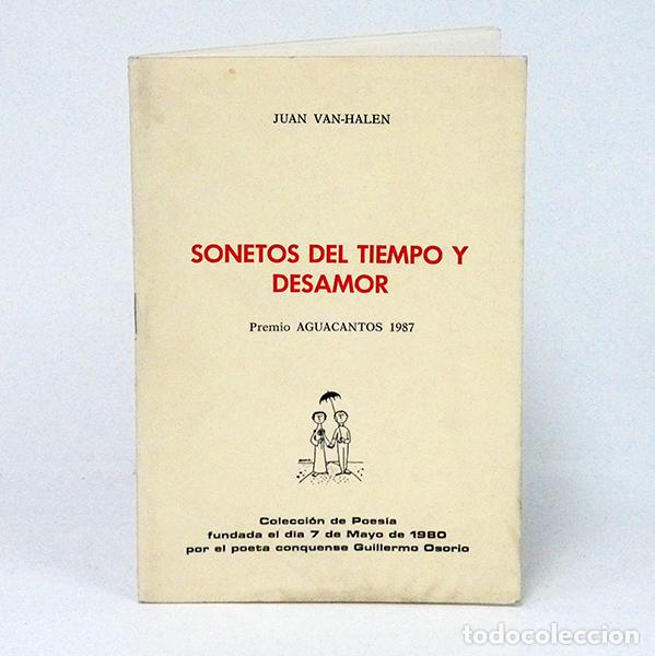 Libros de segunda mano: VAN-HALEN (Juan). Sonetos del tiempo y desamor