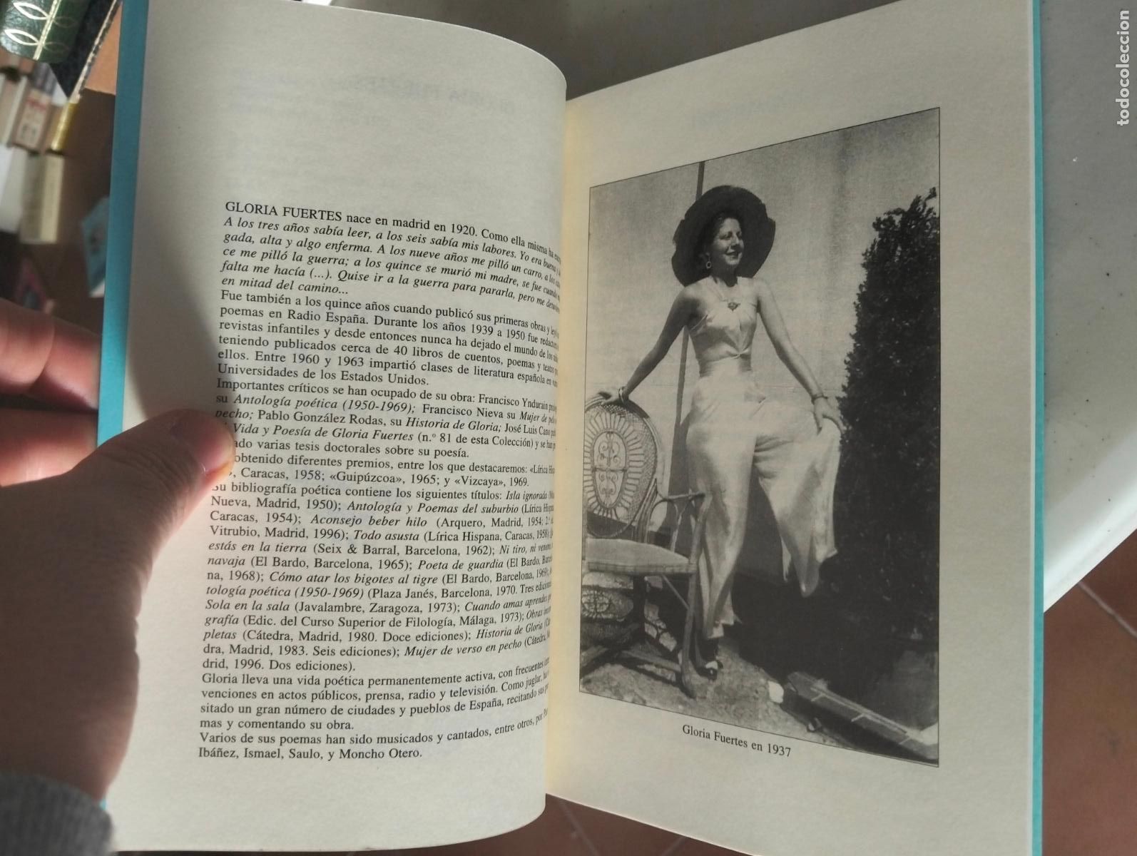 Libros de segunda mano: Gloria Fuertes, Pecabamos Como Angeles, Gloripoemas de Amor, Torremozas, 1997 VISITA MI CATALOGO
