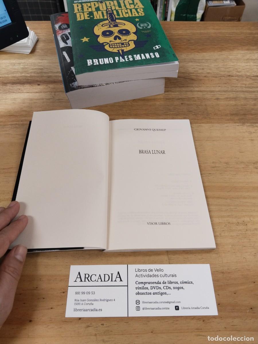 Libros de segunda mano: Giovanni Quessep - Brasa Lunar - Foto 4