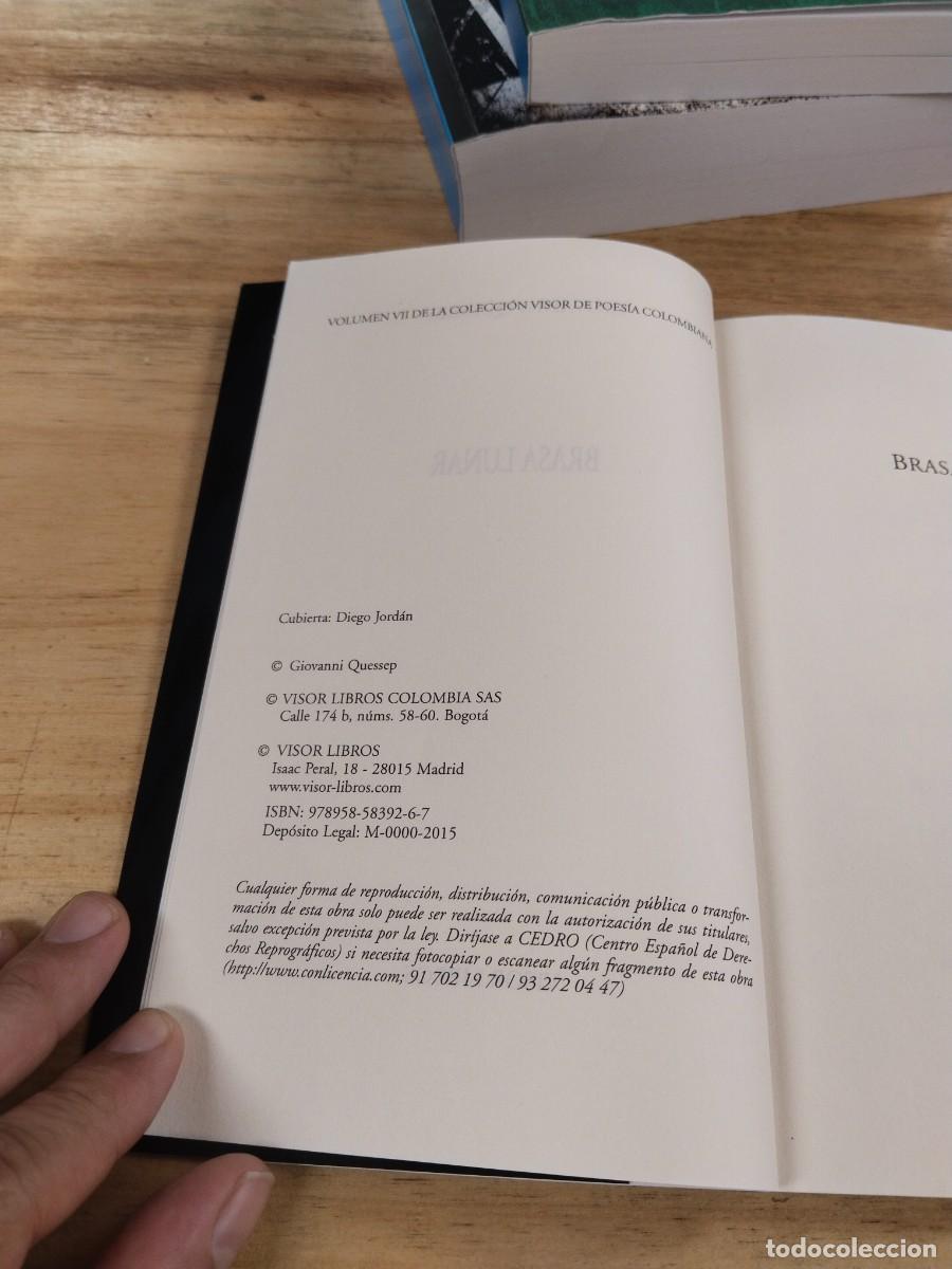 Libros de segunda mano: Giovanni Quessep - Brasa Lunar - Foto 5