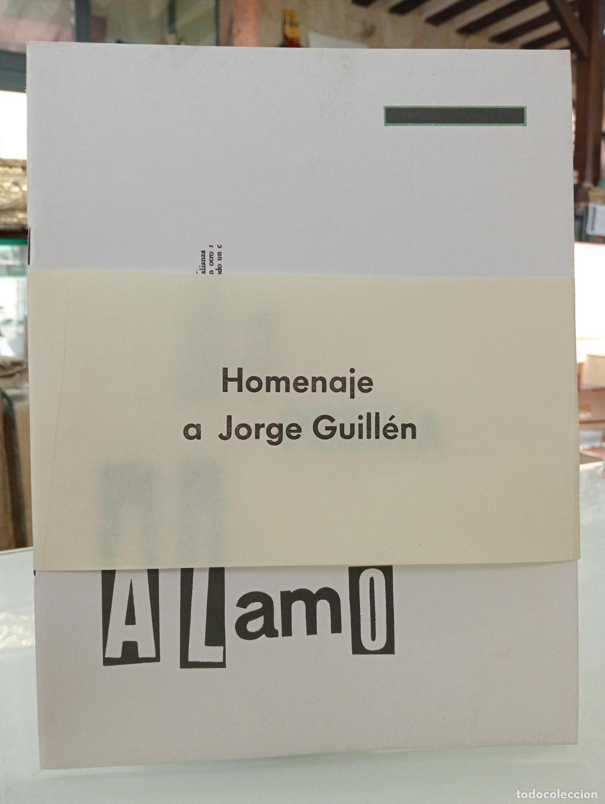 Libros de segunda mano: &Aacute;lamo. Revista de poes&iacute;a. N&uacute;mero homenaje a Jorge Guill&eacute;n -