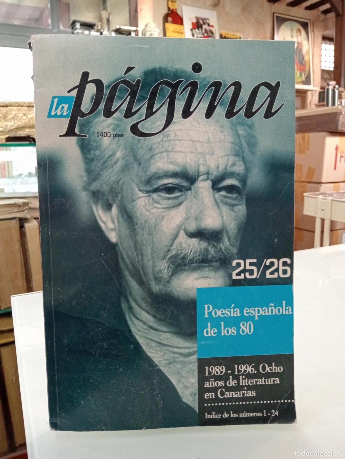 Libros de segunda mano: La p&aacute;gina. Revista de poes&iacute;a. N&ordm;25/26 -