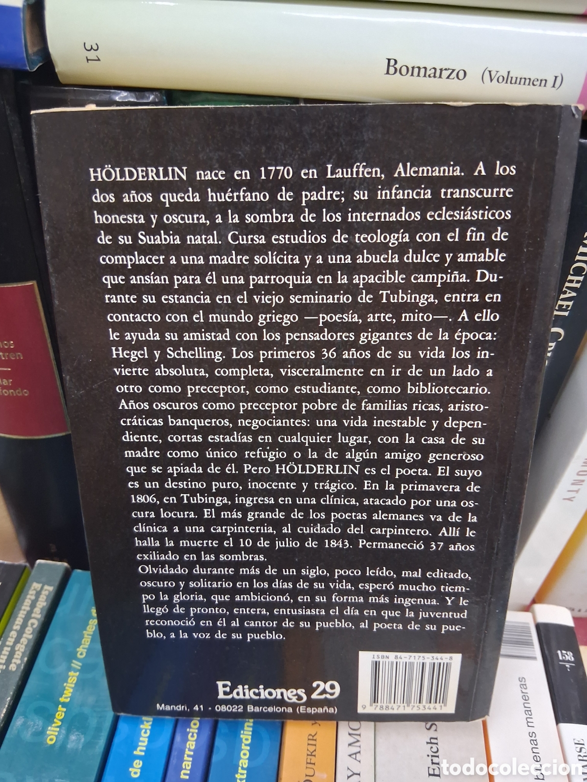 Libros de segunda mano: H&ouml;lderlin - Poesia completa- Ediciones 29 - Foto 2