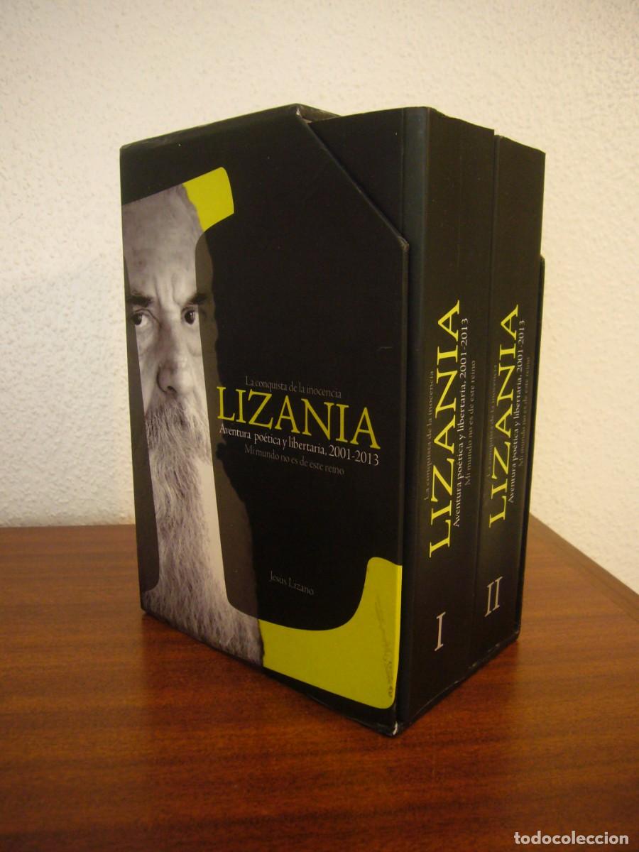 Libros de segunda mano: JES&Uacute;S LIZANO: LIZANIA. AVENTURA PO&Eacute;TICA Y LIBERTARIA, 2001-2013 I Y II (FAL, 2014) MUY RARO