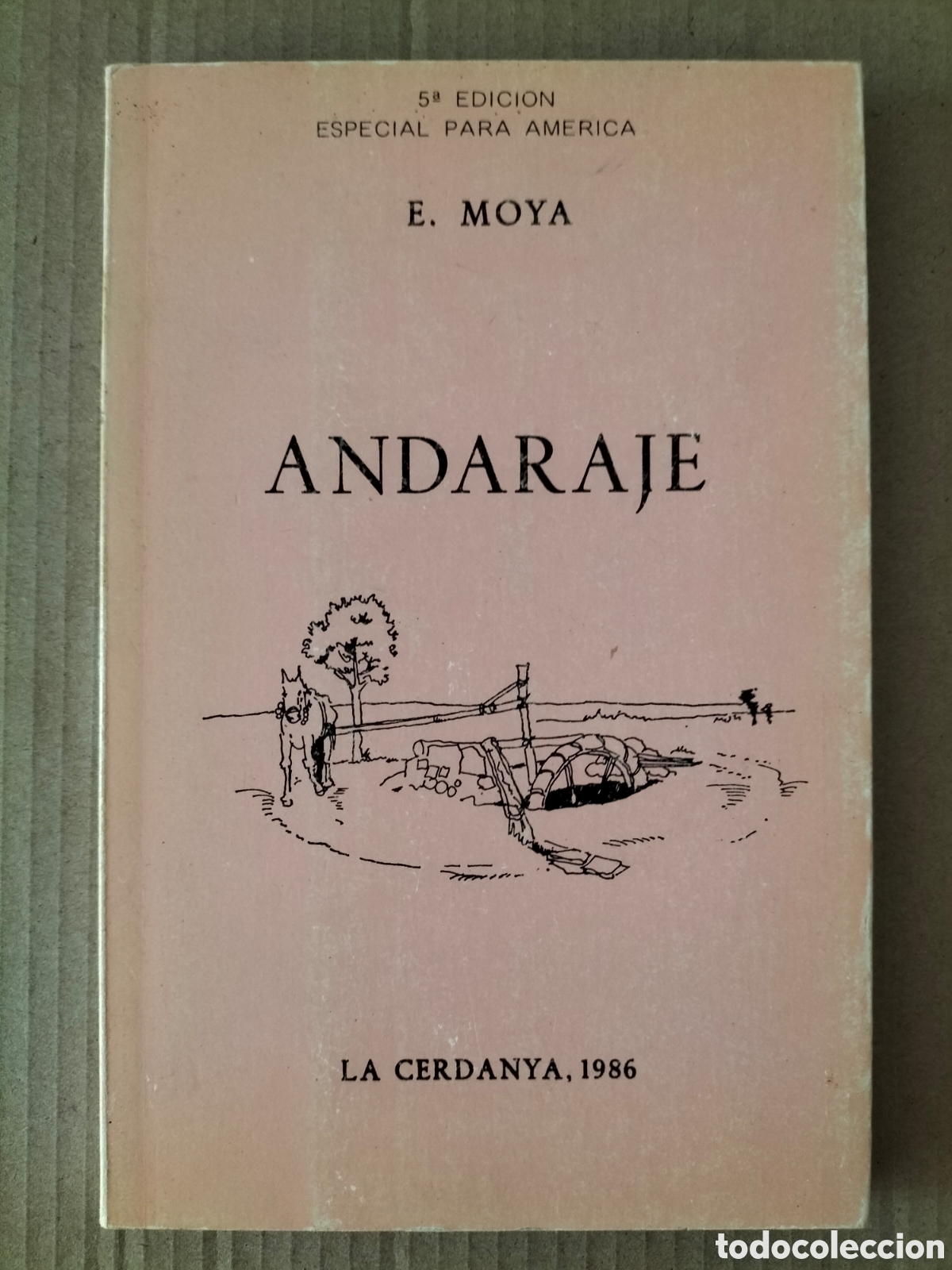 Libros de segunda mano: Andaraje. Evilasio Moya. Alfonso Desvalls Madrazo. Edici&oacute;n especial para Am&eacute;rica, 1987. Libro