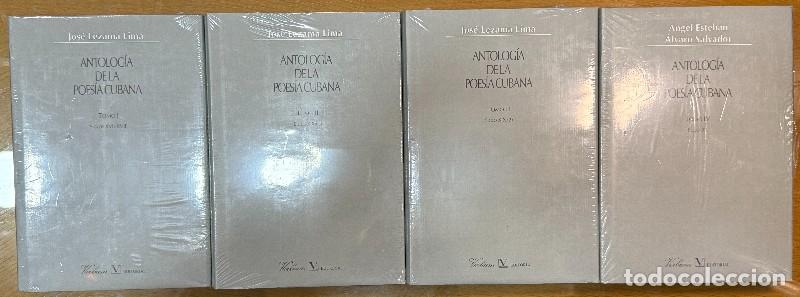 Libros de segunda mano: Antolog&iacute;a de la Poes&iacute;a Cubana - J. Lezama Lima - Poes&iacute;a Cubana - Retractilados - Obra completa.