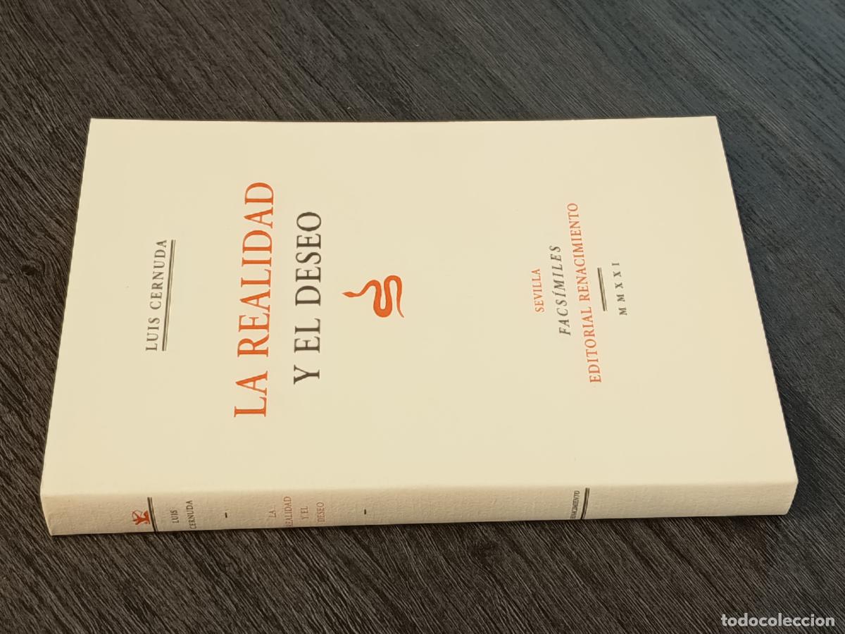 Libros de segunda mano: 2021 - LUIS CERNUDA. La Realidad y el Deseo. Edici&oacute;n Facs&iacute;mil - Foto 1