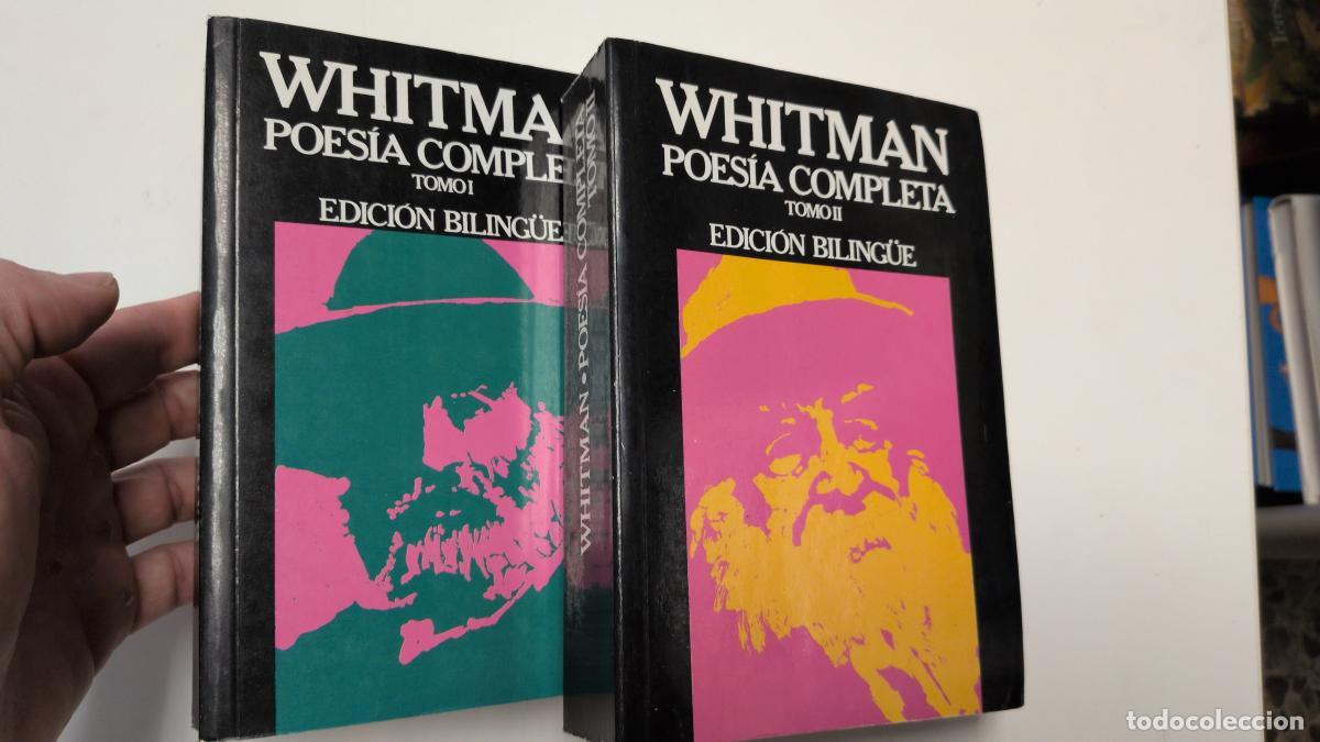 Libros de segunda mano: Poes&iacute;a completa. Edici&oacute;n biling&uuml;e (2 tomos) - Walt Whitman